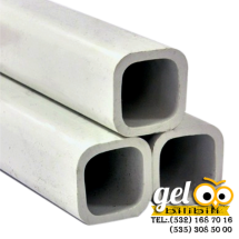 22X22 KARE SU BORUSU 1.SINIF PVC 1 MT 